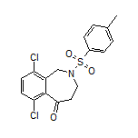 6,9-Dichloro-2-tosyl-3,4-dihydro-1H-benzo[c]azepin-5(2H)-one