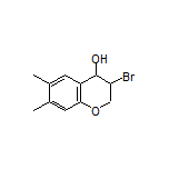 3-Bromo-6,7-dimethylchroman-4-ol