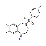 7,8-Dimethyl-2-tosyl-3,4-dihydro-1H-benzo[c]azepin-5(2H)-one