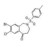 8-Bromo-7-chloro-2-tosyl-3,4-dihydro-1H-benzo[c]azepin-5(2H)-one