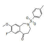 7-Fluoro-8-methoxy-2-tosyl-3,4-dihydro-1H-benzo[c]azepin-5(2H)-one