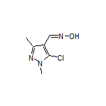 5-Chloro-1,3-dimethyl-1H-pyrazole-4-carbaldehyde Oxime