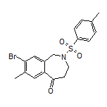 8-Bromo-7-methyl-2-tosyl-3,4-dihydro-1H-benzo[c]azepin-5(2H)-one