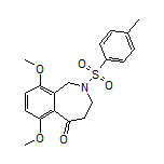 6,9-Dimethoxy-2-tosyl-3,4-dihydro-1H-benzo[c]azepin-5(2H)-one