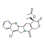 (S)-11-Chloro-4-ethyl-3,14-dioxo-3,4,12,14-tetrahydro-1H-pyrano[3’,4’:6,7]indolizino[1,2-b]quinolin-4-yl Acetate