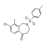 8-Chloro-9-methyl-2-tosyl-3,4-dihydro-1H-benzo[c]azepin-5(2H)-one