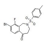 8-Bromo-9-fluoro-2-tosyl-3,4-dihydro-1H-benzo[c]azepin-5(2H)-one