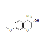 (3S,4S)-4-Amino-7-methoxychroman-3-ol