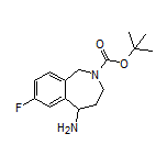 2-Boc-7-fluoro-2,3,4,5-tetrahydro-1H-benzo[c]azepin-5-amine