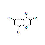 3,8-Dibromo-6-chlorochroman-4-one