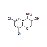 4-Amino-8-bromo-6-chlorochroman-3-ol