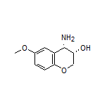 (3S,4S)-4-Amino-6-methoxychroman-3-ol