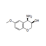 (3R,4R)-4-Amino-6-methoxychroman-3-ol