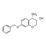 (3S,4S)-4-Amino-7-(benzyloxy)chroman-3-ol