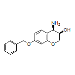 (3R,4R)-4-Amino-7-(benzyloxy)chroman-3-ol