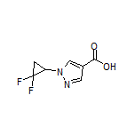 1-(2,2-Difluorocyclopropyl)-1H-pyrazole-4-carboxylic Acid