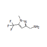 [1-Methyl-5-(trifluoromethyl)-3-pyrazolyl]methanamine