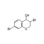 3,7-Dibromochroman-4-ol