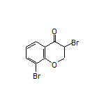 3,8-Dibromochroman-4-one