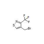 4-(Bromomethyl)-3-(trifluoromethyl)isothiazole