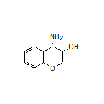 (3S,4S)-4-Amino-5-methylchroman-3-ol