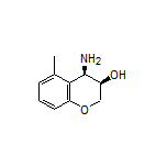 (3R,4R)-4-Amino-5-methylchroman-3-ol