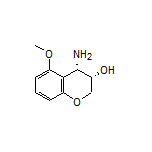 (3S,4S)-4-Amino-5-methoxychroman-3-ol