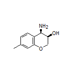 (3R,4R)-4-Amino-7-methylchroman-3-ol