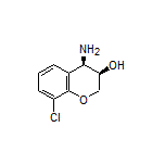 (3R,4R)-4-Amino-8-chlorochroman-3-ol