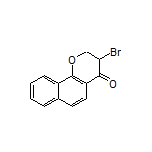 3-Bromo-2,3-dihydro-4H-benzo[h]chromen-4-one