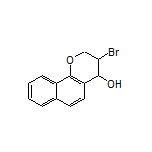 3-Bromo-3,4-dihydro-2H-benzo[h]chromen-4-ol