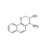 4-Amino-3,4-dihydro-2H-benzo[h]chromen-3-ol