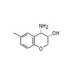 (3S,4S)-4-Amino-6-methylchroman-3-ol