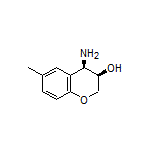 (3R,4R)-4-Amino-6-methylchroman-3-ol