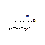 3-Bromo-7-fluorochroman-4-ol