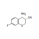 (3S,4S)-4-Amino-7-fluorochroman-3-ol