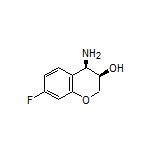 (3R,4R)-4-Amino-7-fluorochroman-3-ol