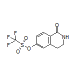 1-Oxo-1,2,3,4-tetrahydroisoquinolin-6-yl Trifluoromethanesulfonate