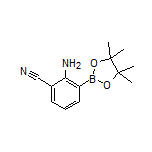 2-Amino-3-cyanophenylboronic Acid Pinacol Ester