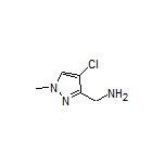 (4-Chloro-1-methyl-3-pyrazolyl)methanamine