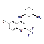 (1S,3R)-N1-[6-Chloro-2-(trifluoromethyl)quinolin-4-yl]cyclohexane-1,3-diamine