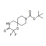 9-Boc-2,2-difluoro-1-oxa-4,9-diazaspiro[5.5]undecan-3-one