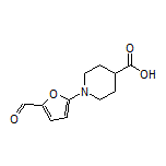 1-(5-Formyl-2-furyl)piperidine-4-carboxylic Acid