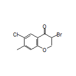 3-Bromo-6-chloro-7-methylchroman-4-one