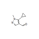 5-Cyclopropyl-1-methyl-1H-pyrazole-4-carbaldehyde