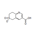 7,8-Dihydro-5H-thiopyrano[4,3-b]pyridine-3-carboxylic Acid 6,6-Dioxide