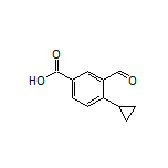 4-Cyclopropyl-3-formylbenzoic Acid