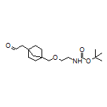 2-[4-[[2-(Boc-amino)ethoxy]methyl]bicyclo[2.2.1]heptan-1-yl]acetaldehyde