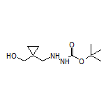 1-[(2-Boc-hydrazinyl)methyl]cyclopropylmethanol