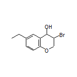 3-Bromo-6-ethylchroman-4-ol